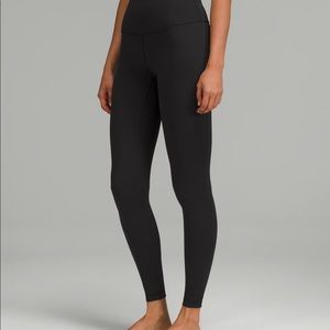 lululemon athletica Black WUNDER UNDER HIGH-RISE TIGHT 28 *FULL-ON LUXTREME